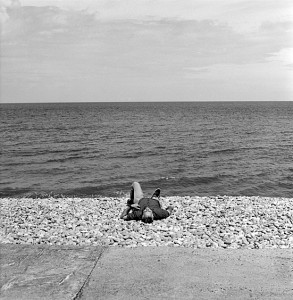 Sunbather at Sheringham - The Norfolk Photography Project 