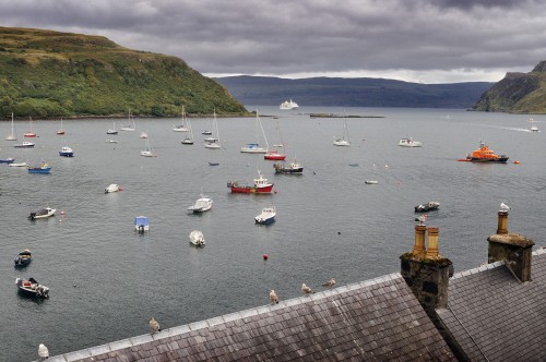 The harbour at Portree on tyhe Isle of Skye. Image by photographer Richard Flint.