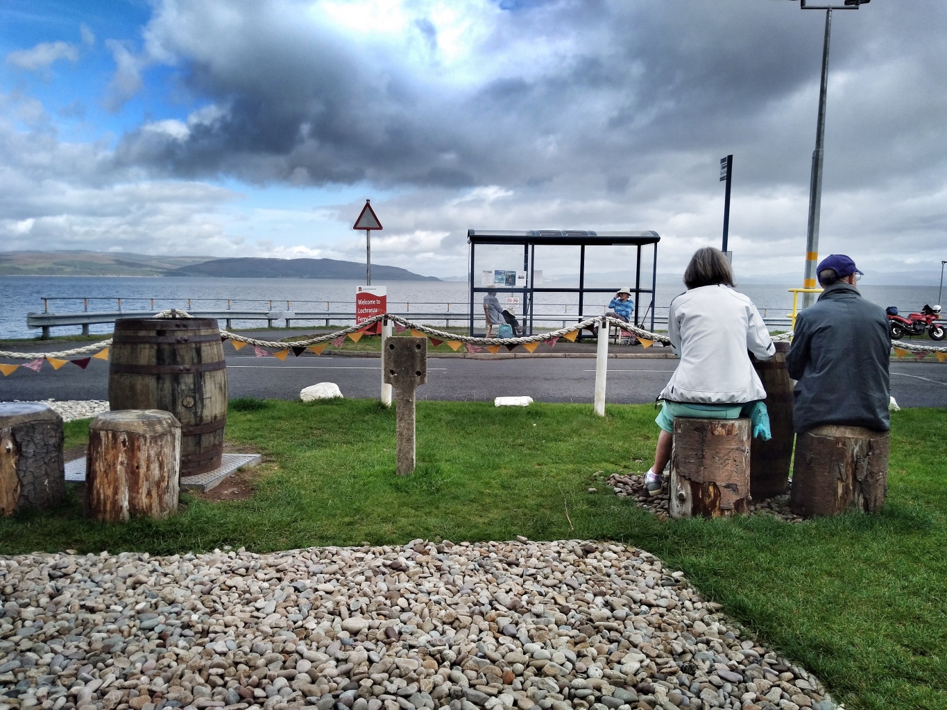 Waiting for a Bus? Isle of Arran, Scotland
